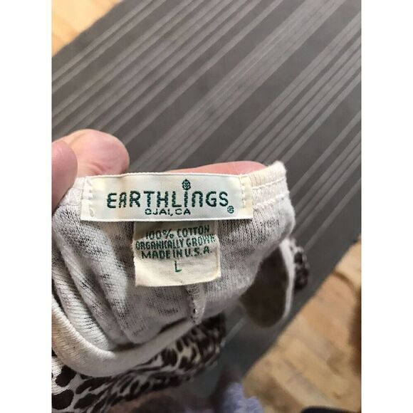 Earthlings Ojai Big Girls Size Large Organic Cotton Leopard Print Dress - Picture 6 of 6